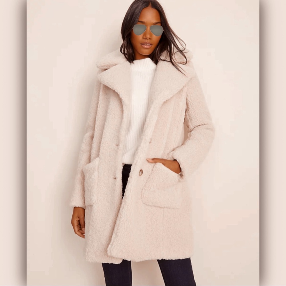 Petite Teddy Patch Pocket Coat